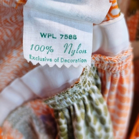 Vintage 1960s Halter Maxi Dress Else Smith For Dalani 6 Retro Boho Psychedelic - Picture 16 of 16